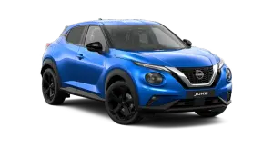 Nissan Juke Tekna in blue
