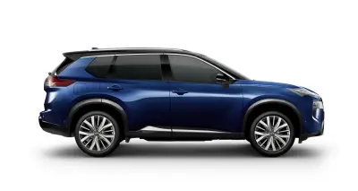 New Nissan X-Trail in blue