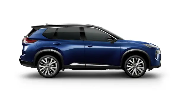 New Nissan X-Trail in blue