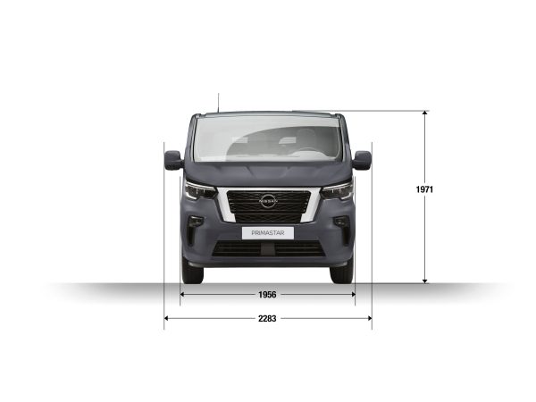 Nissan Primastar panel L2 H1 front shot