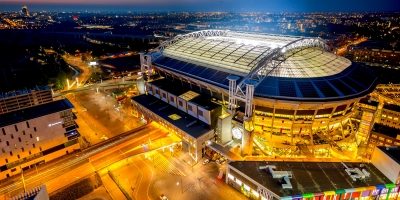 Amsterdam arena at night