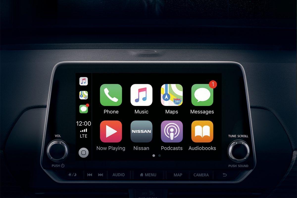 Nissan Qashqai Apple Carplay Telegraph