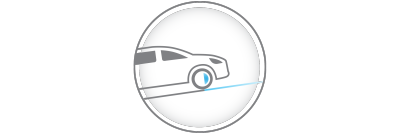 Illustration de l’aide au démarrage en côte de la Nouvelle Nissan MICRA 