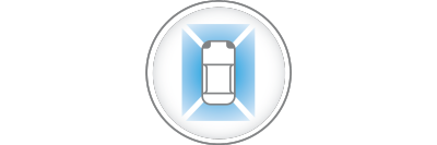 Illustration du système Nissan AVM - Vision intelligente 360° pour la Nouvelle Nissan MICRA