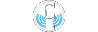 Illustration de la surveillance des angles morts de la Nouvelle Nissan MICRA