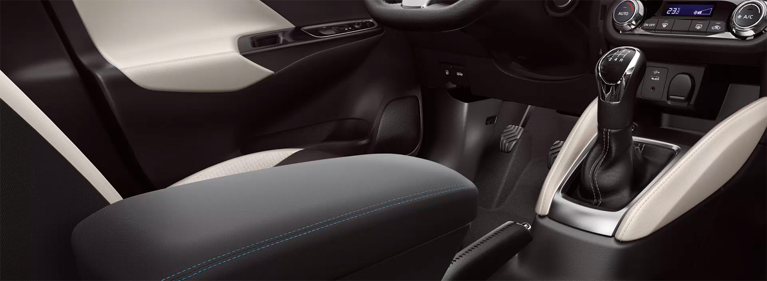 Nissan Micra Interior with Accessory Armrest