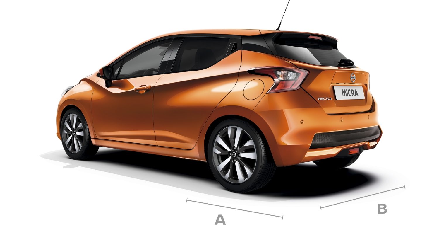 Teknisk data, nye Nissan MICRA dimensjoner og motorer Nissan