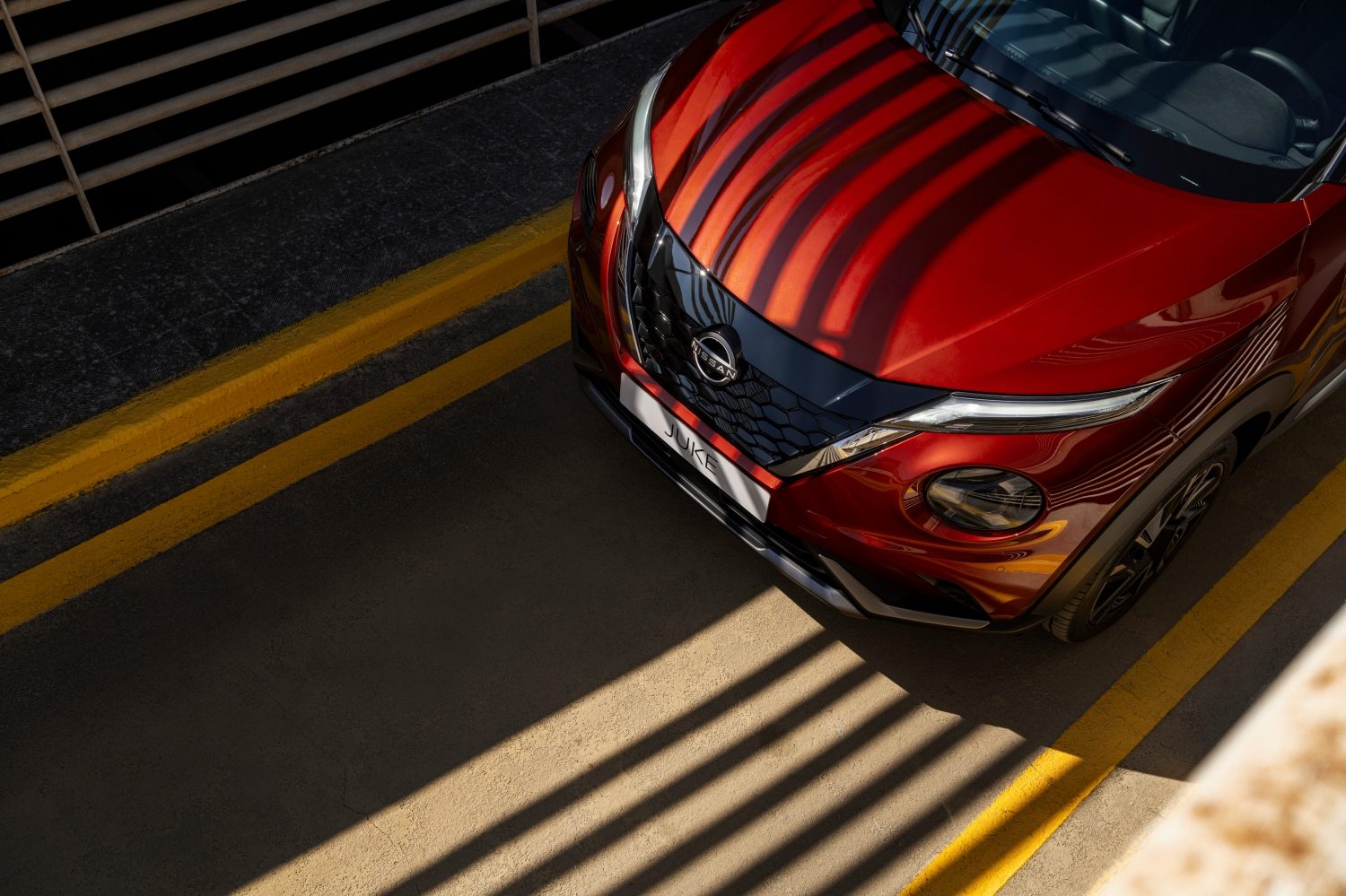 Nissan Juke intérieur avec conducteur