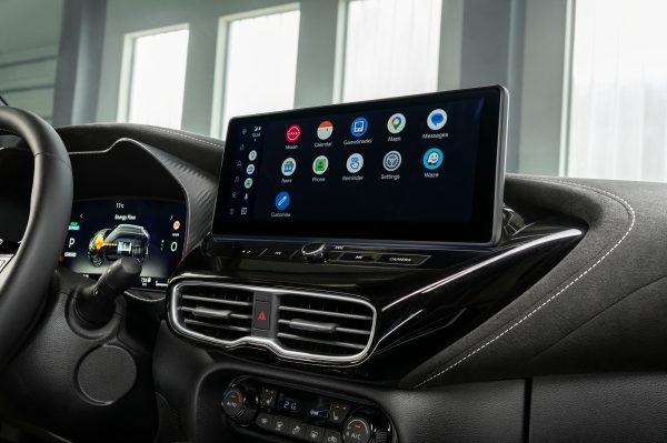 Nissan Juke gros plan sur écran Android Auto™ sans fil