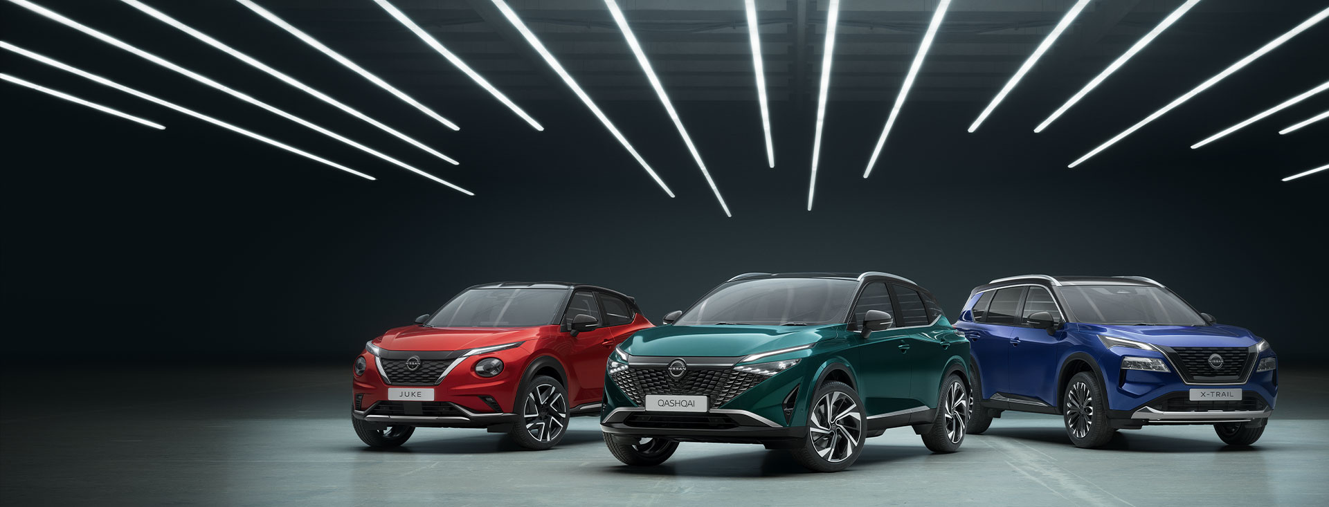 Gamma SUV e Crossover Nissan ibridi e 100% elettrici