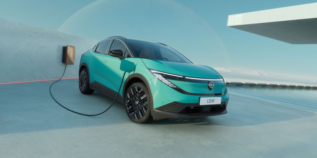 Nissan Leaf in ricarica