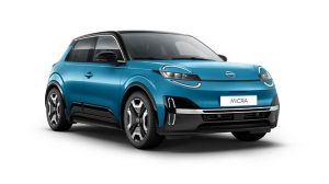 Nuova Nissan Micra vista 3/4 frontale