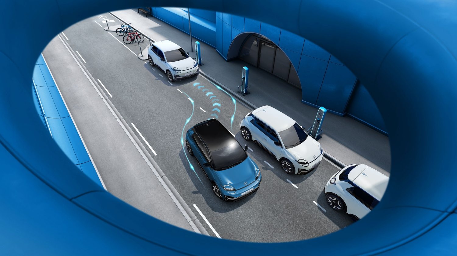 Tecnologie avanzate di parcheggio e guida di Nissan