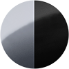 2-Farbenlackierung: Karosserie: Elegant Silver / Dach: Mystery Black