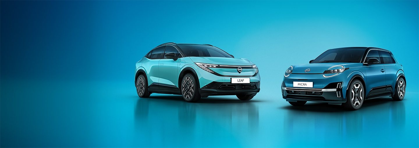 Nissan LEAF un MICRA.