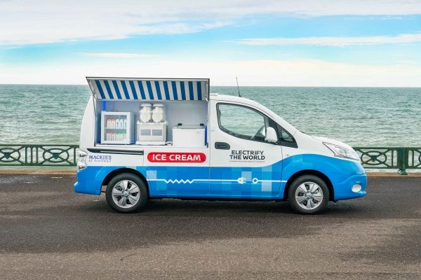 Nissan eNV200 ice cream van