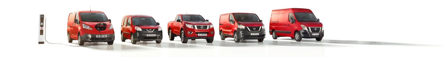 Nissan LCV lineup bedrijfswagens