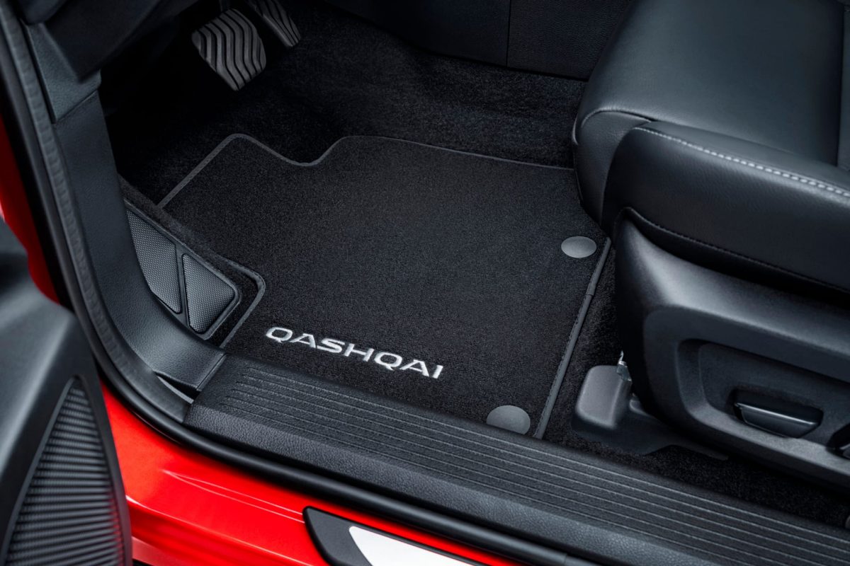 Alfombrillas recicladas del Nissan QASHQAI e-POWER