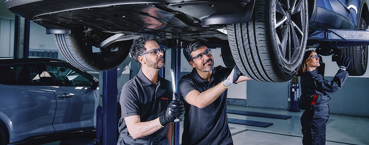 Nissan onderhoud en reparatie