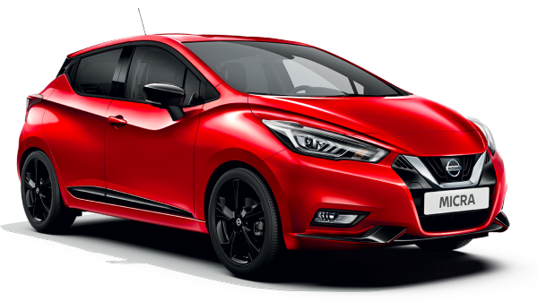 Photo de la Nouvelle Nissan MICRA en rouge