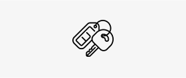 Courtesy car keys