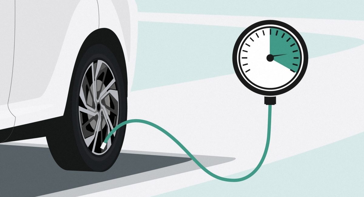 Comprueba la presión de los neumáticos para una conducción ecológica
