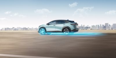 Nissan ARIYA med e-4ORCE firhjulstrekk