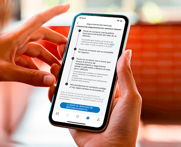 Seguimiento de vehículo robado Nissan Juke