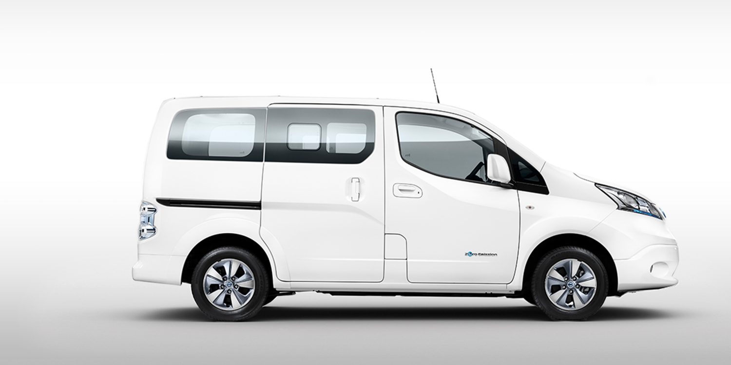 Der neue NISSAN eNV200 EVALIA Elektro familienauto 7Sitzer Nissan