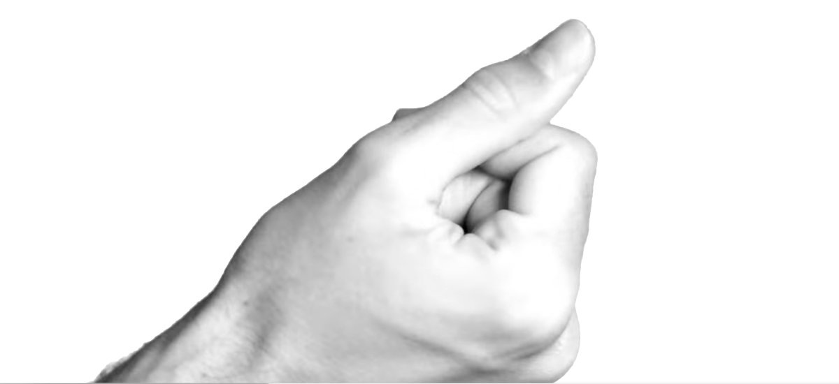 Main avec claquement de doigts