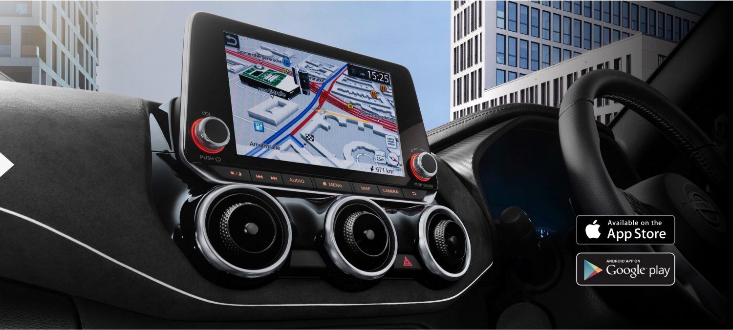 Juke center console.