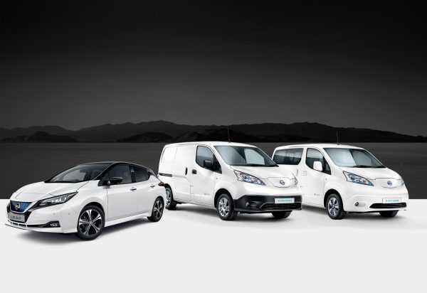 Nissan electric vehicle range
