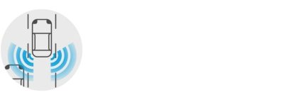 Logótipo do sistema inteligente de ângulo morto