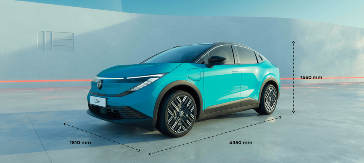 Nissan Leaf dimensions