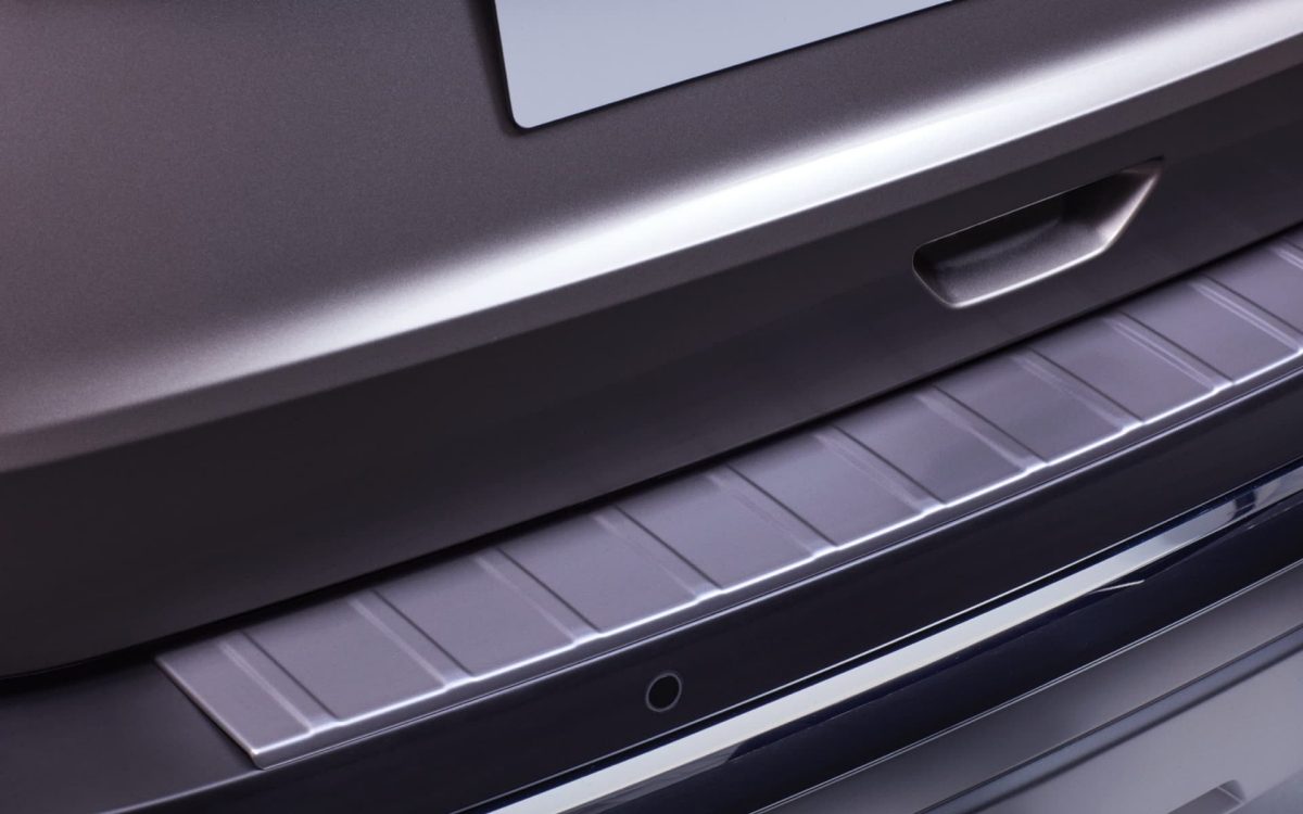 Give Your Nissan X-Trail (2014+) A Stylish Rear Bumper Makeover With This Brushed Steel Scratch Guard