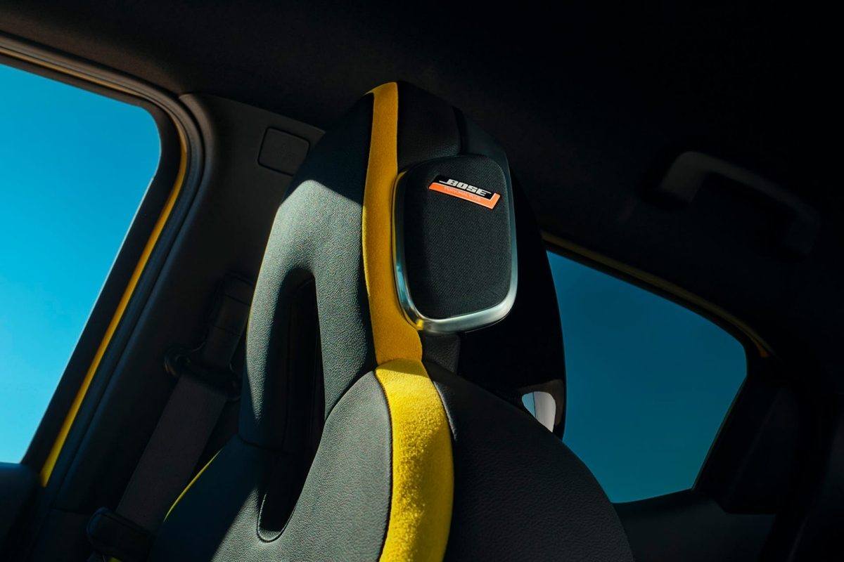 Asientos Nissan Juke con sistema de audio Bose Personal Plus