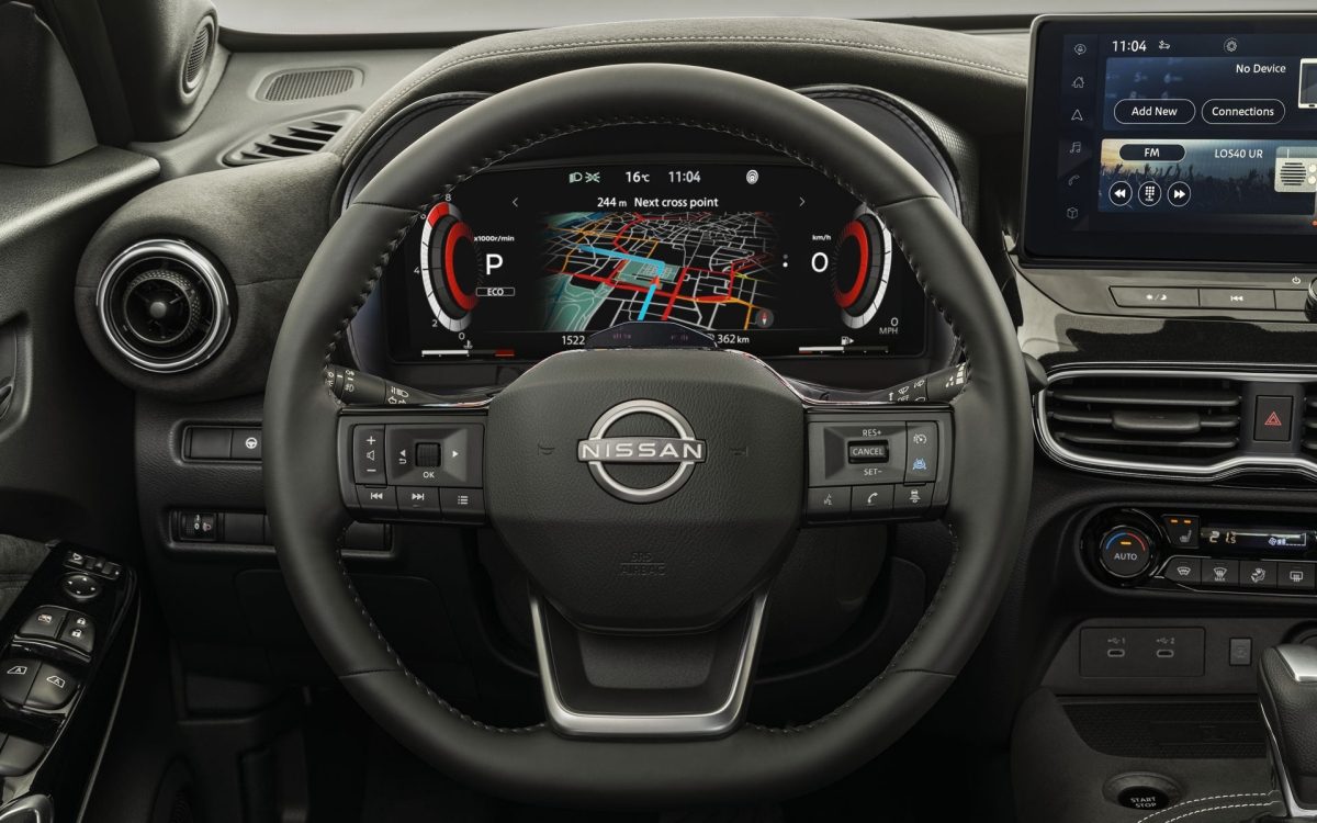 Nissan Juke éclairage ambiant