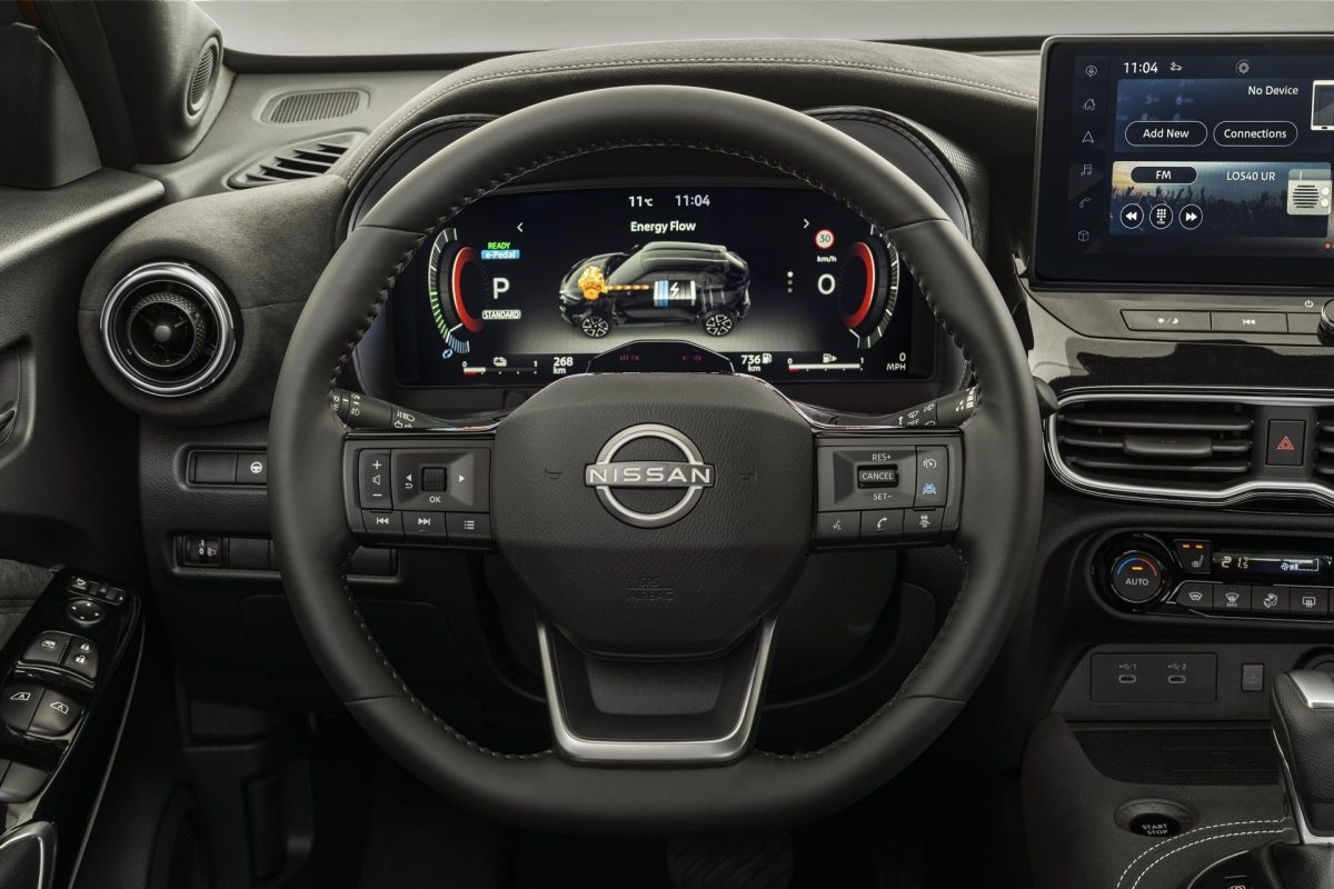 Nissan Juke gros plan sur écran TFT