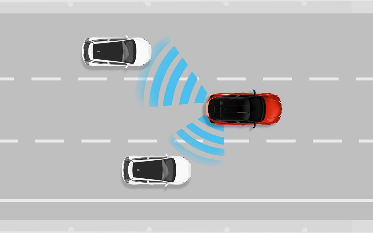 Nissan Juke surveillance des angles morts