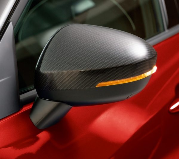 Nissan Juke coque de rétroviseur noir carbone