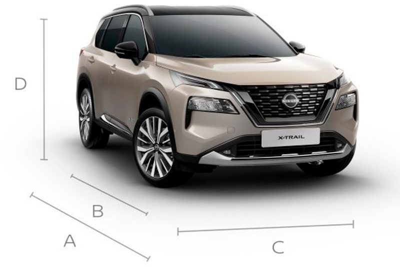 Nissan X-Trail - 3/4 front view