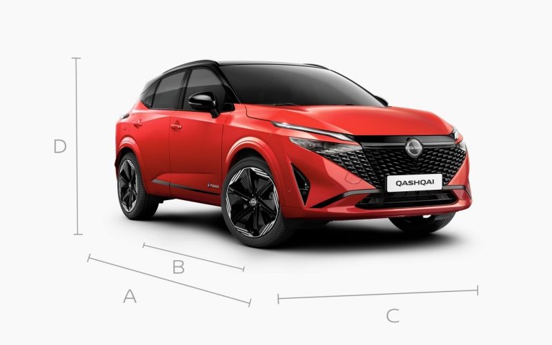 Nissan Qashqai e-Power N-Design 3/4 front pack shot - Hybrid SUV