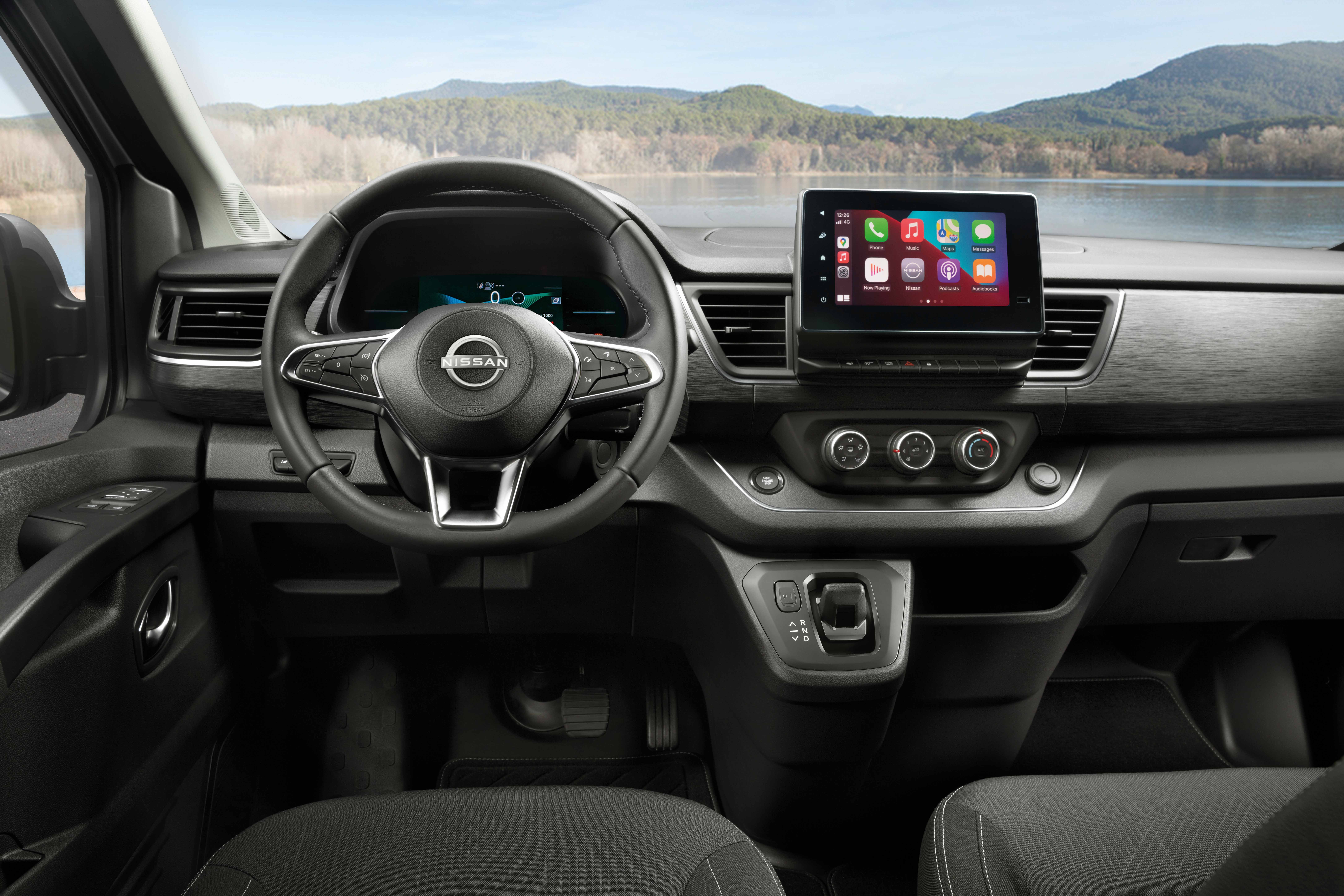 Nissan Primastar Combi vue du tableau de bord