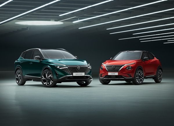 „Nissan Juke“ ir „Qashaqai“.