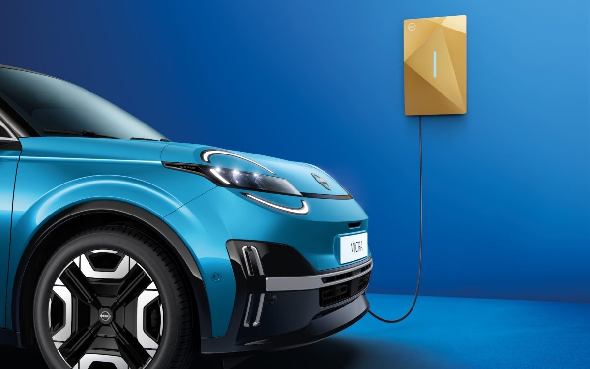 Täiesti uue Nissan MICRA laadimine.