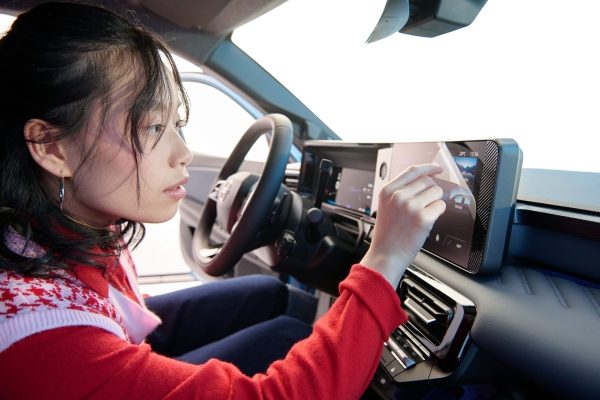 Durable screen protector for Nissan MICRA infotainment display, anti-glare and scratch-resistant