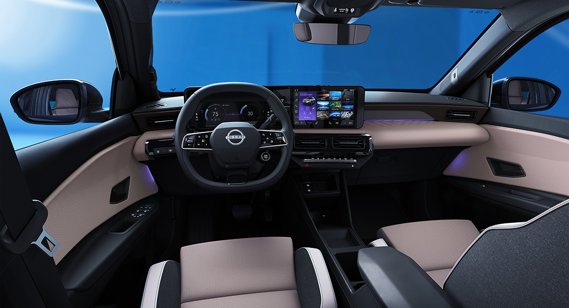 Nissan Qashqai e-Power N-Design 3/4 front pack shot - Hybrid SUV