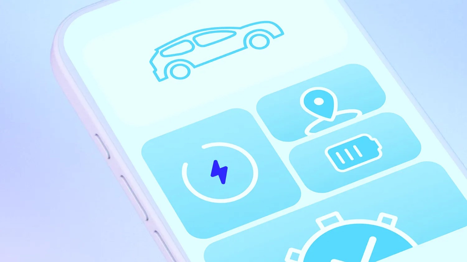 A person using the Nissan application