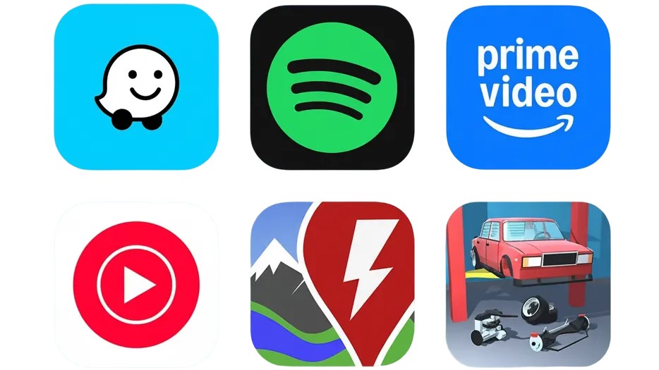 Available apps for the Nissan LEAF