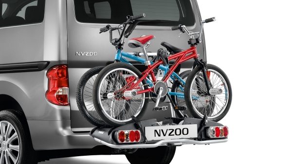 Nissan NV200 - Transportation - Bike carrier towbar mounted 13 pins 2 bikes - Foldable - Euroride